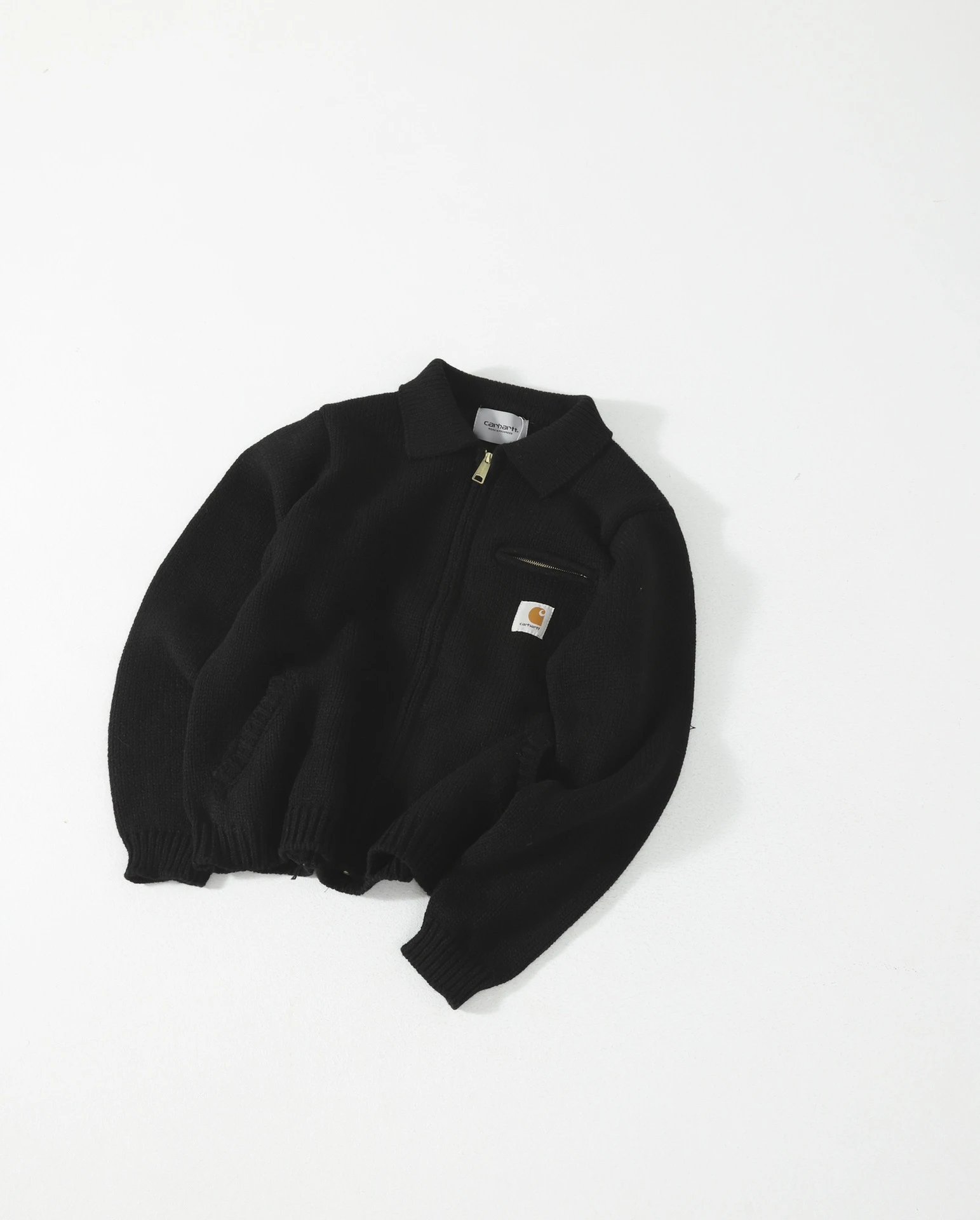Carhartt WIP Knit Jacket Black Outerwear - 14