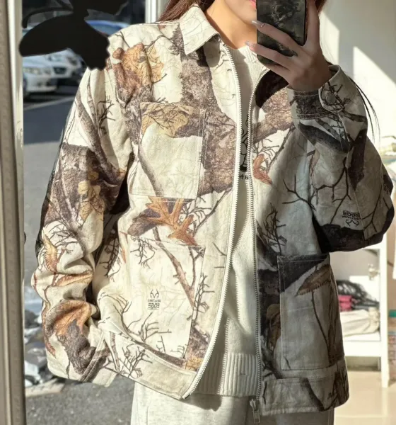 Stüssy x Realtree Pink Camo Work Jacket - 17