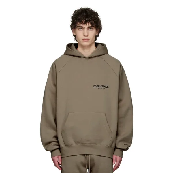 Fear of God Essentials Black Classic Hoodie - 21
