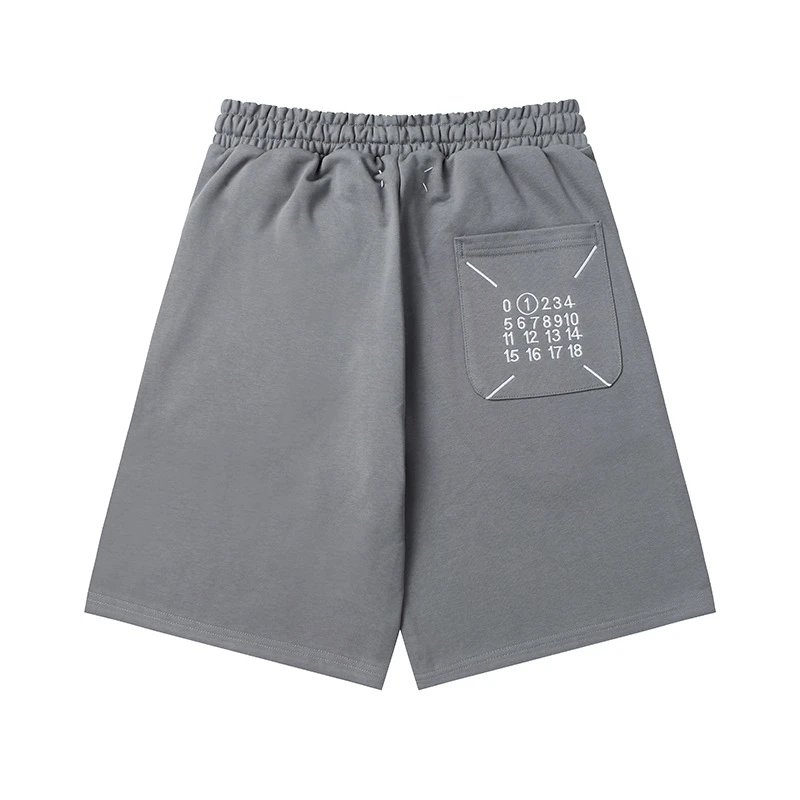 Design Minimalist Beige Drawstring Shorts - 24