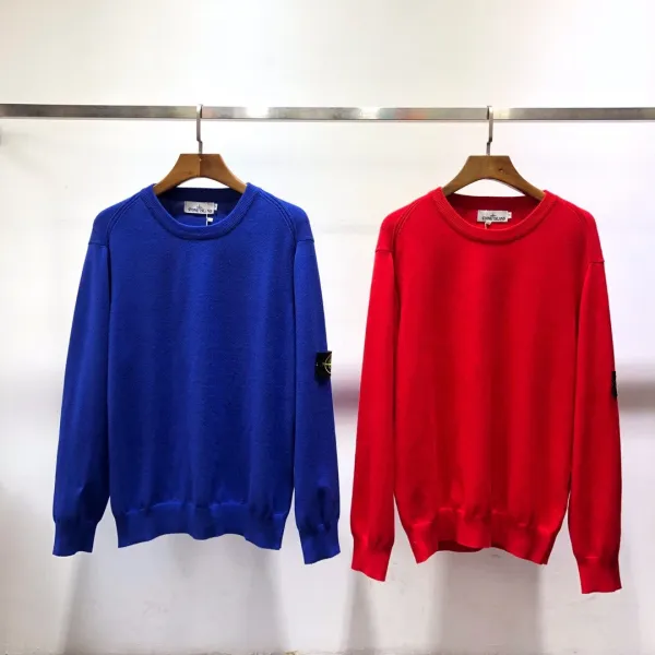Stone Island Knit Sweater Black - 6