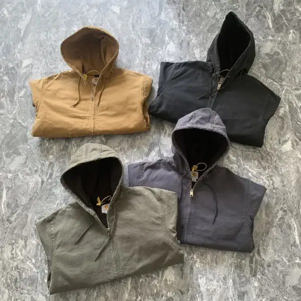 Carhartt Work In Progress Active Jacket Army Green Outerwear - 11