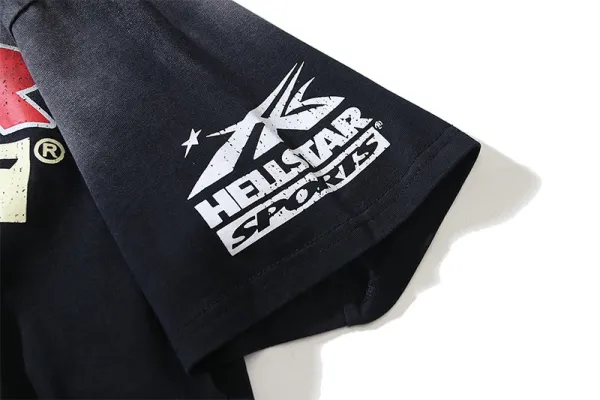Hellstar Sports Bigger Than Satan Graphic T-Shirt Black - 15