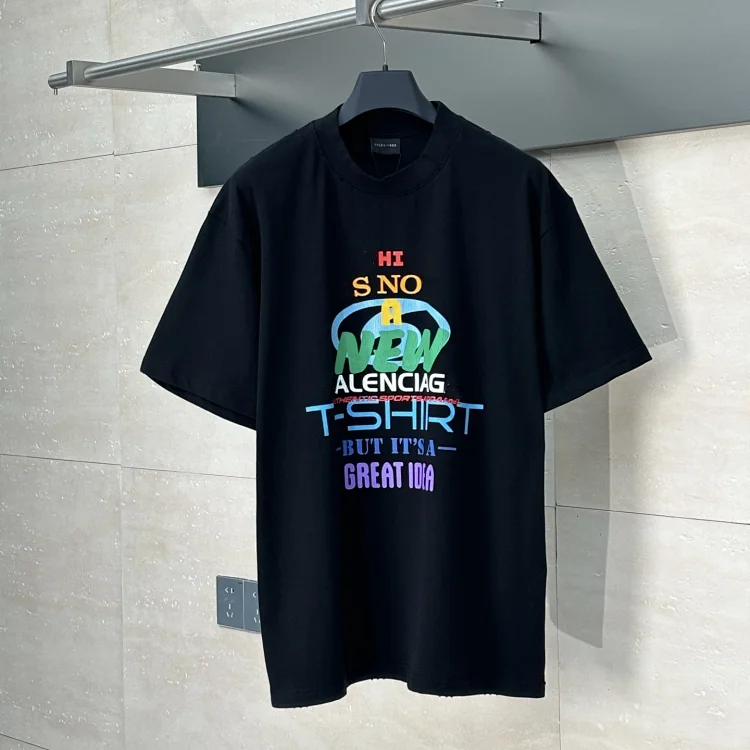 25Ss new new idea printed round neck short sleeve T-shirt loose version same style for men and women(pic3) 25Ss new new idea printed round neck short sleeve T-shirt loose version same style for men and women