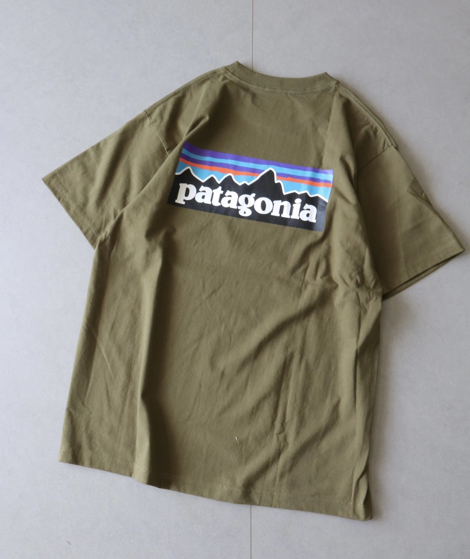 Patagonia P-6 Logo Responsibili-Tee Forest Green T-Shirt - 35