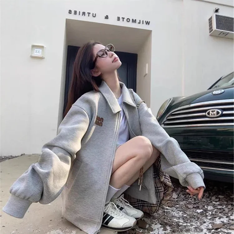 Letter lapel space cotton jacket(pic1) Letter lapel space cotton jacket