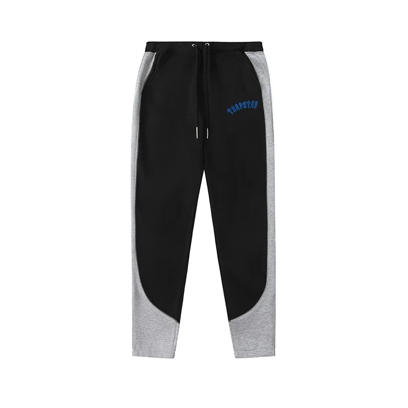 Gradient letter tiger head embroidery hooded sweatshirt + long pants sports suit product image