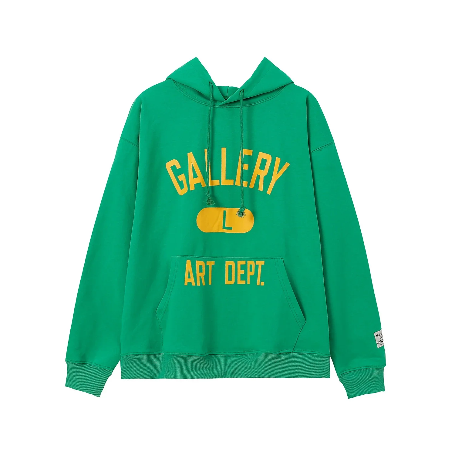 Retro distressed GD brain casual loose hooded sweatshirt for men and women with the same style hoodie