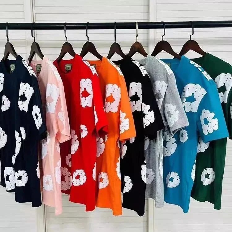 Cotton Foam Print T-Shirt