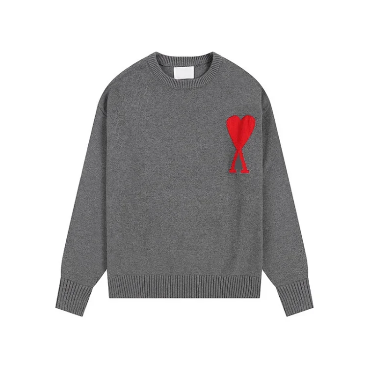 Love sweater for men and women striped youth heart casual pullover sweater(pic3) Love sweater for men and women striped youth heart casual pullover sweater