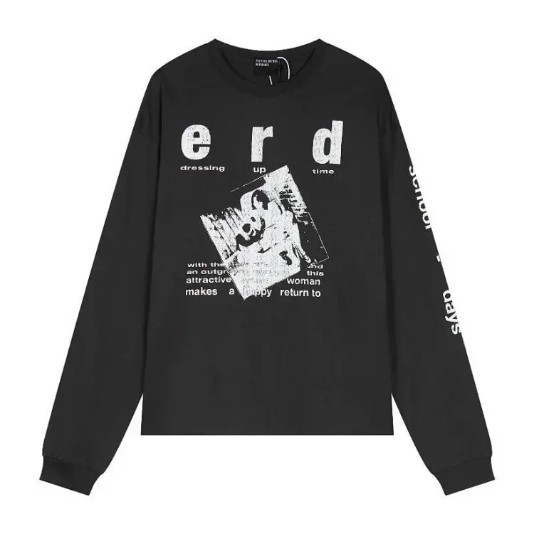 ERD Melancholy Rich Second Generation Washed and Distressed Letter Printed Hooded Sweatshirt(pic35) ERD Melancholy Rich Second Generation Washed and Distressed Letter Printed Hooded Sweatshirt