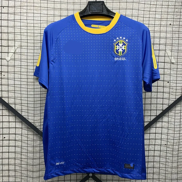 Retro national team series 06 Brazil 04 Portugal France Argentina Germany home and away short-sleeved and long-sleeved(pic21) Retro national team series 06 Brazil 04 Portugal France Argentina Germany home and away short-sleeved and long-sleeved