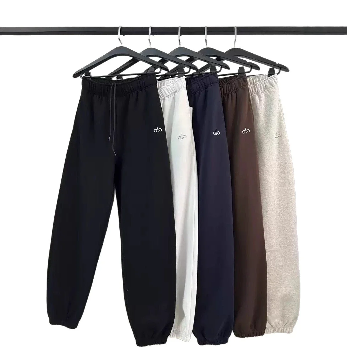 Yoga sweatpants, wide leg pants, drawstring trousers, loose and casual