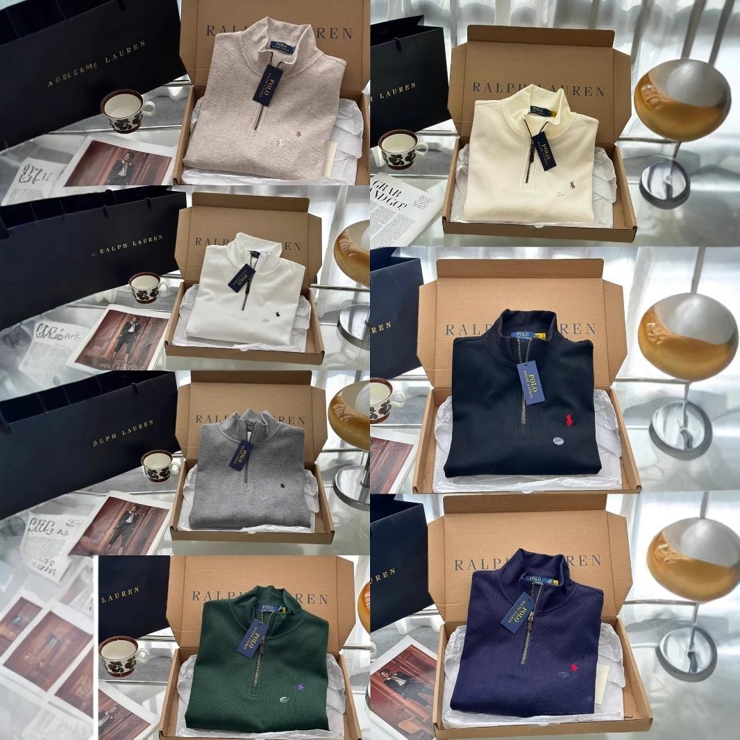 Ralph Lauren Polo Half-Zip Sweater [7 styles]