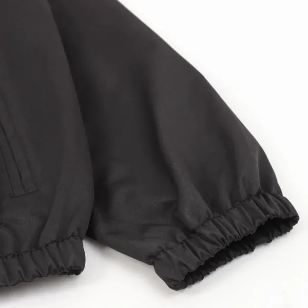 Louis Vuitton Reversible Fleece Collar Windbreaker Black Jacket - 10
