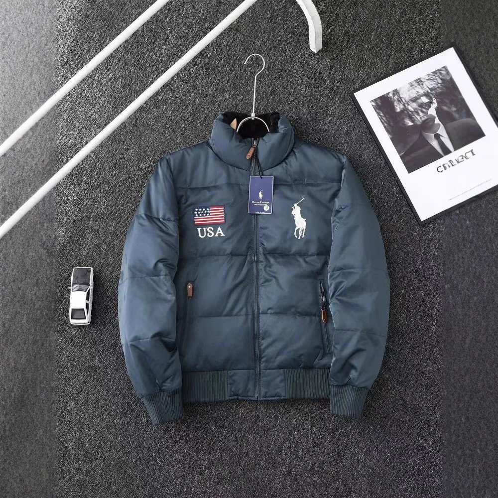 Basic Crew Neck Down Jacket
