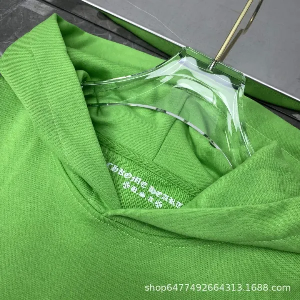 Chrome Hearts x SEX Records Green Graphic Hoodie - 9