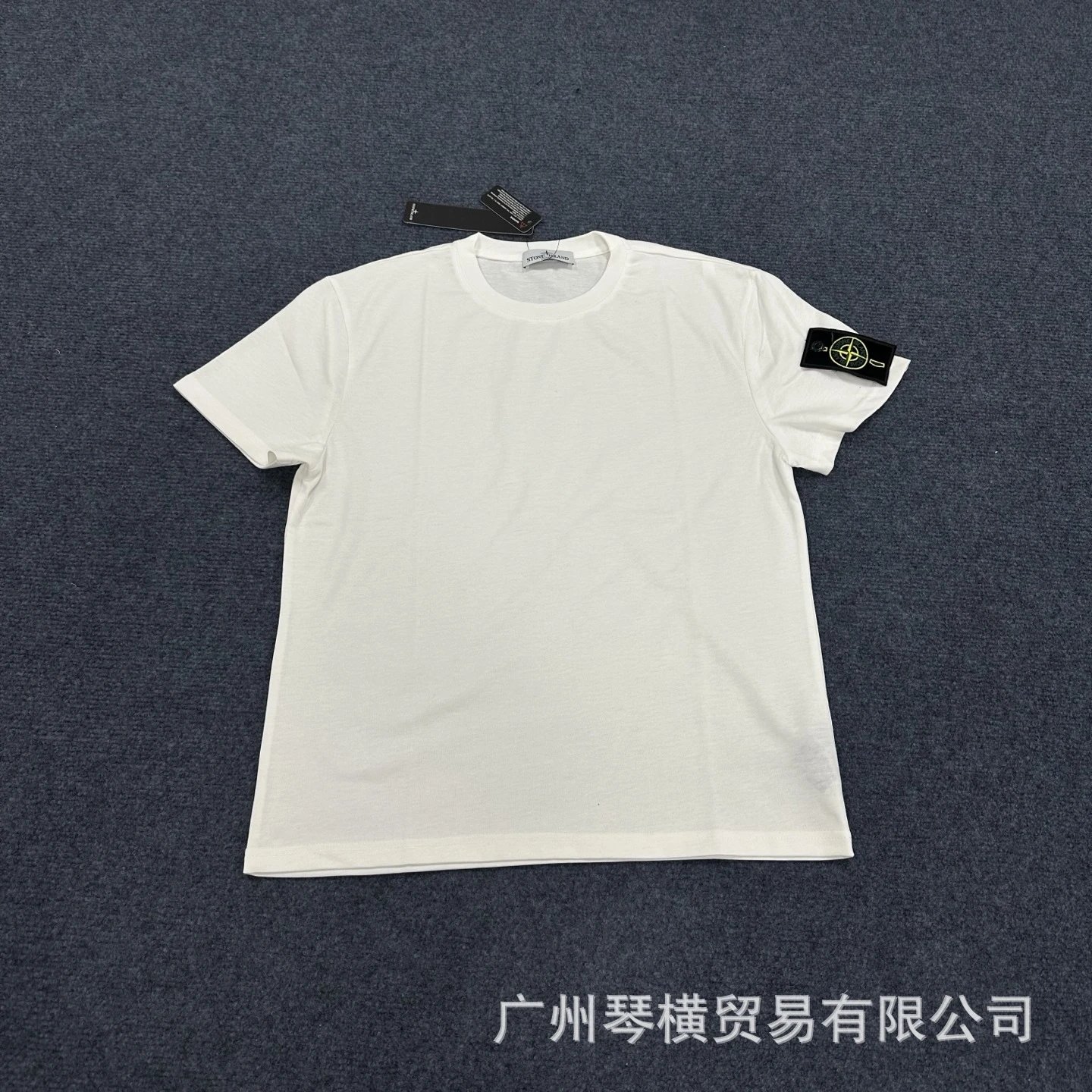 Stone Island Badge Embroidered T-Shirt photo 3