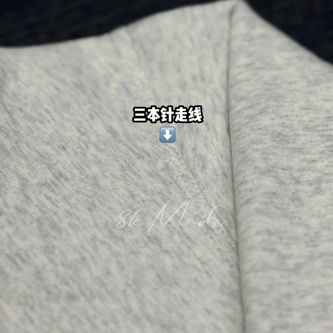 Stüssy Signature Script Hoodie Heather Gray Hoodie - 5