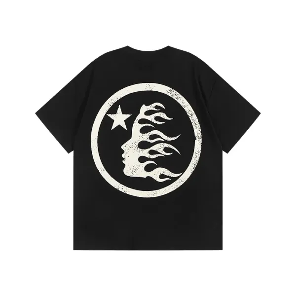 Hellstar Faith to Stability Black Graphic T-Shirt - 35