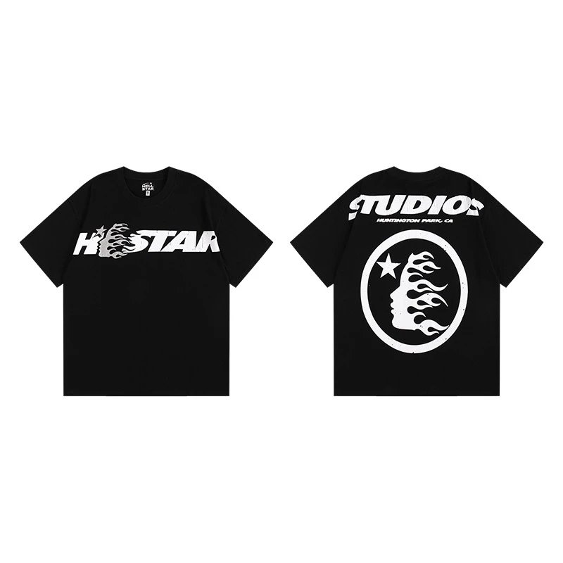 Hellstar Faith to Stability Black Graphic T-Shirt - 47