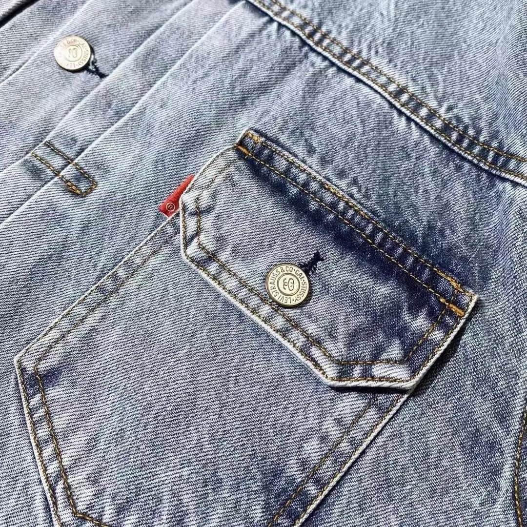 Denim Jacket Retro Coat photo 7