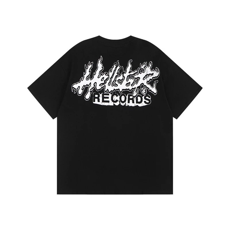 Hellstar Faith to Stability Black Graphic T-Shirt - 23
