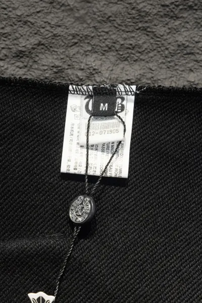 Chrome Hearts x Skull Patch Zip-Up Hoodie Black - 11
