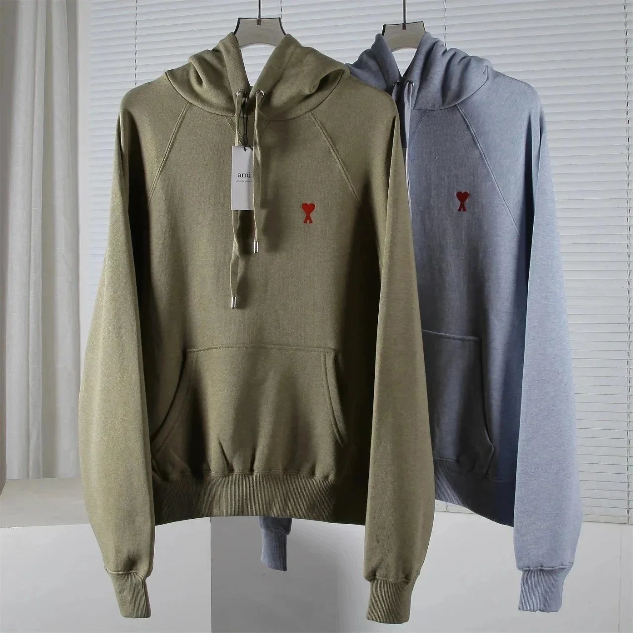 Ami Paris Heart Hoodie [2 styles]