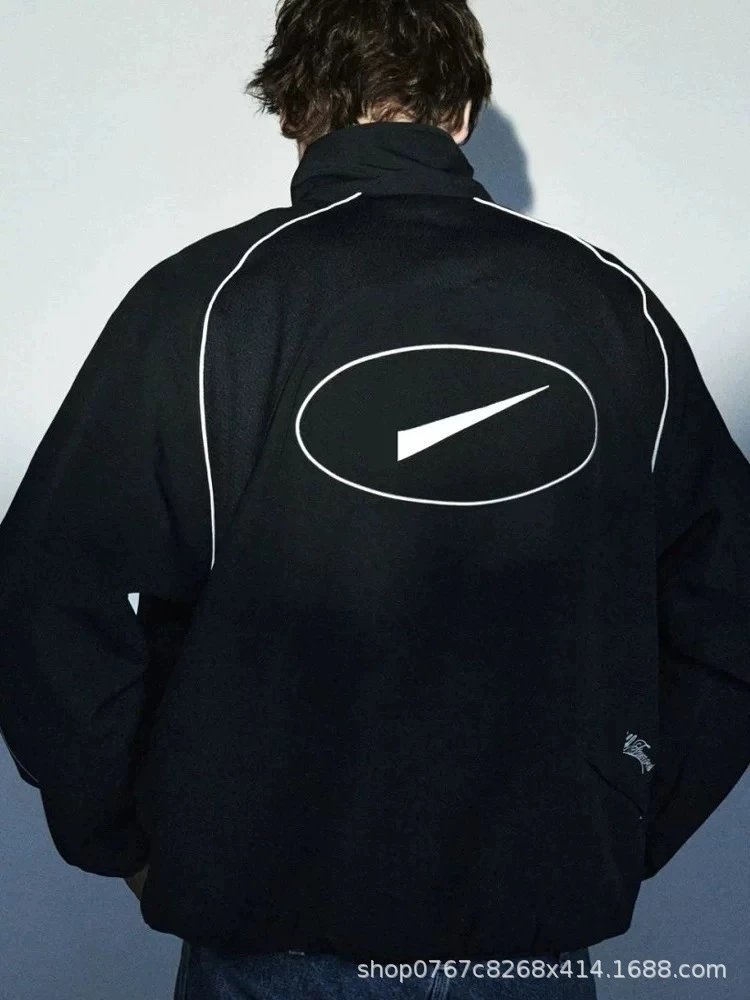 Nike x Supreme Windbreaker Black Jacket - 22