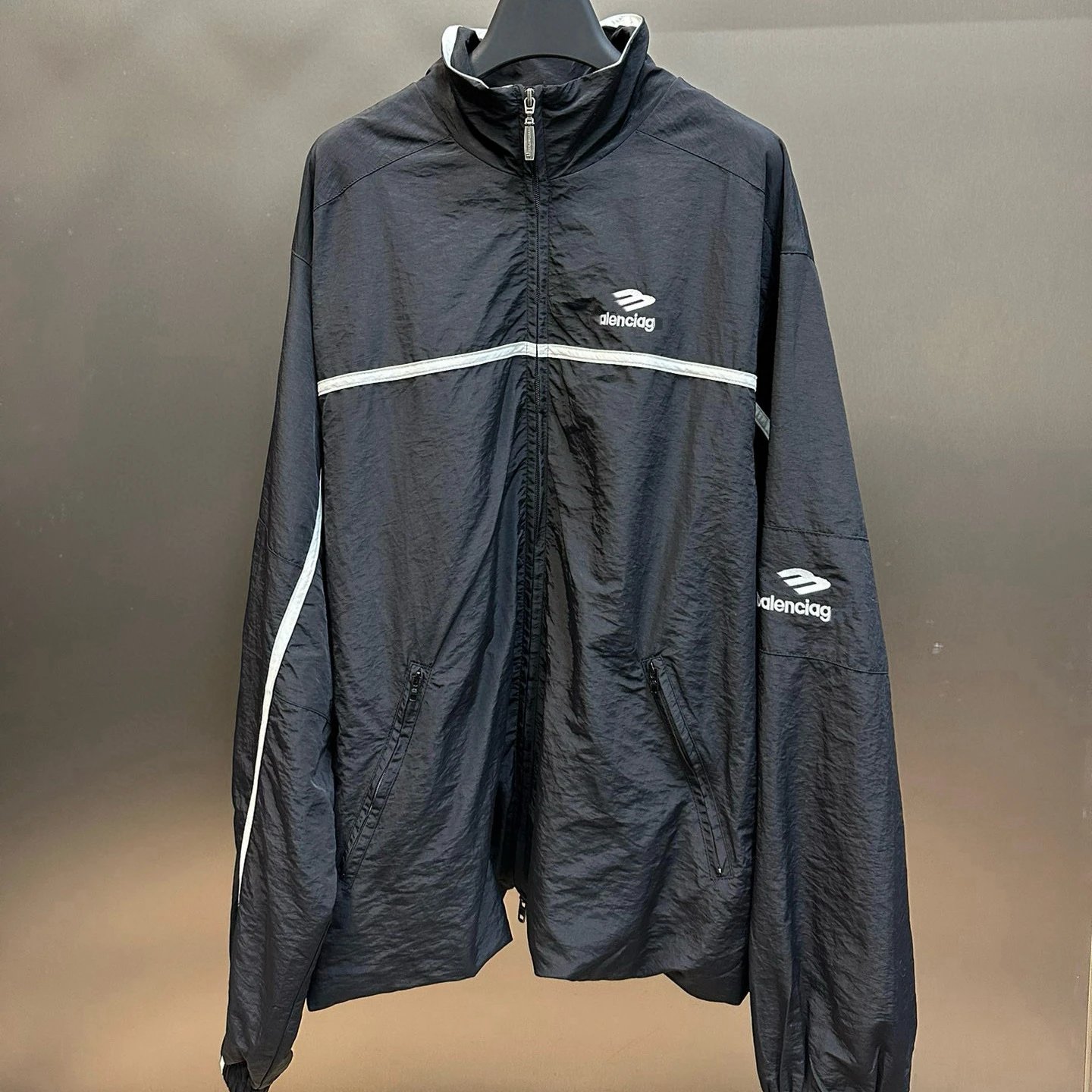 Balenciaga 3M Letter Embroidery Jacket
