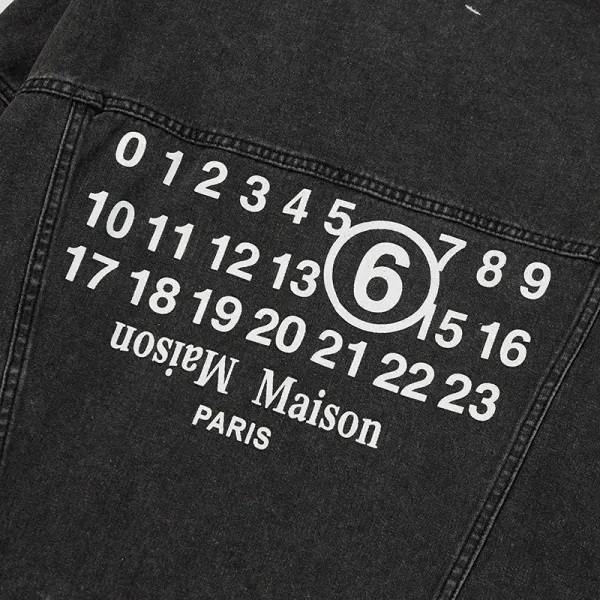 Maison Margiela Tabi Denim Jacket Black - 13