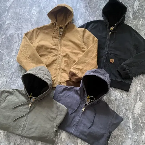 Carhartt Work In Progress Active Jacket Army Green Outerwear - 10