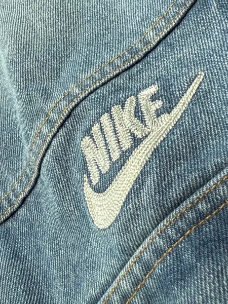 Nike x Levi's Trucker Jacket Light Wash Denim Jacket - 9
