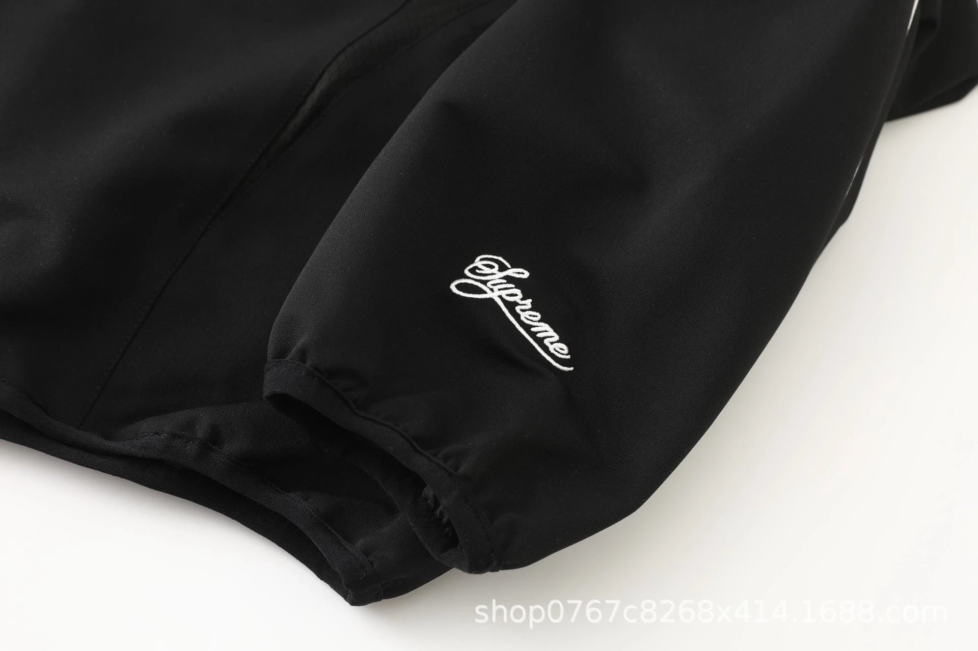 Nike x Supreme Windbreaker Black Jacket - 9