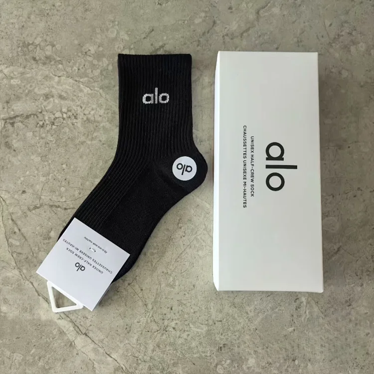 alo sports socks boneless seam solid color mesh cotton socks(pic3) alo sports socks boneless seam solid color mesh cotton socks