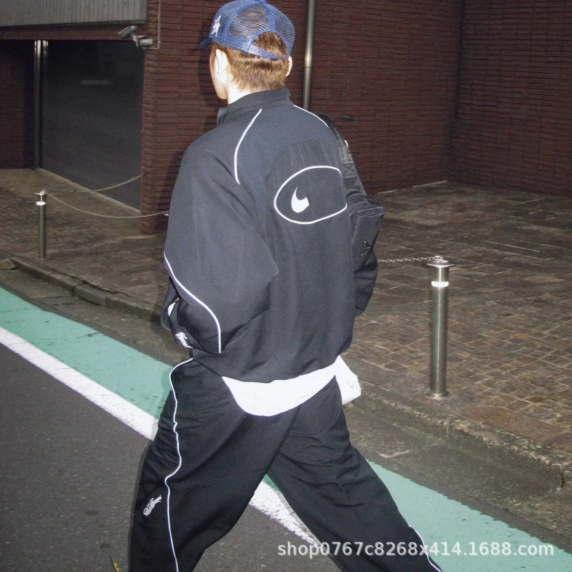 Nike x Supreme Windbreaker Black Jacket - 2