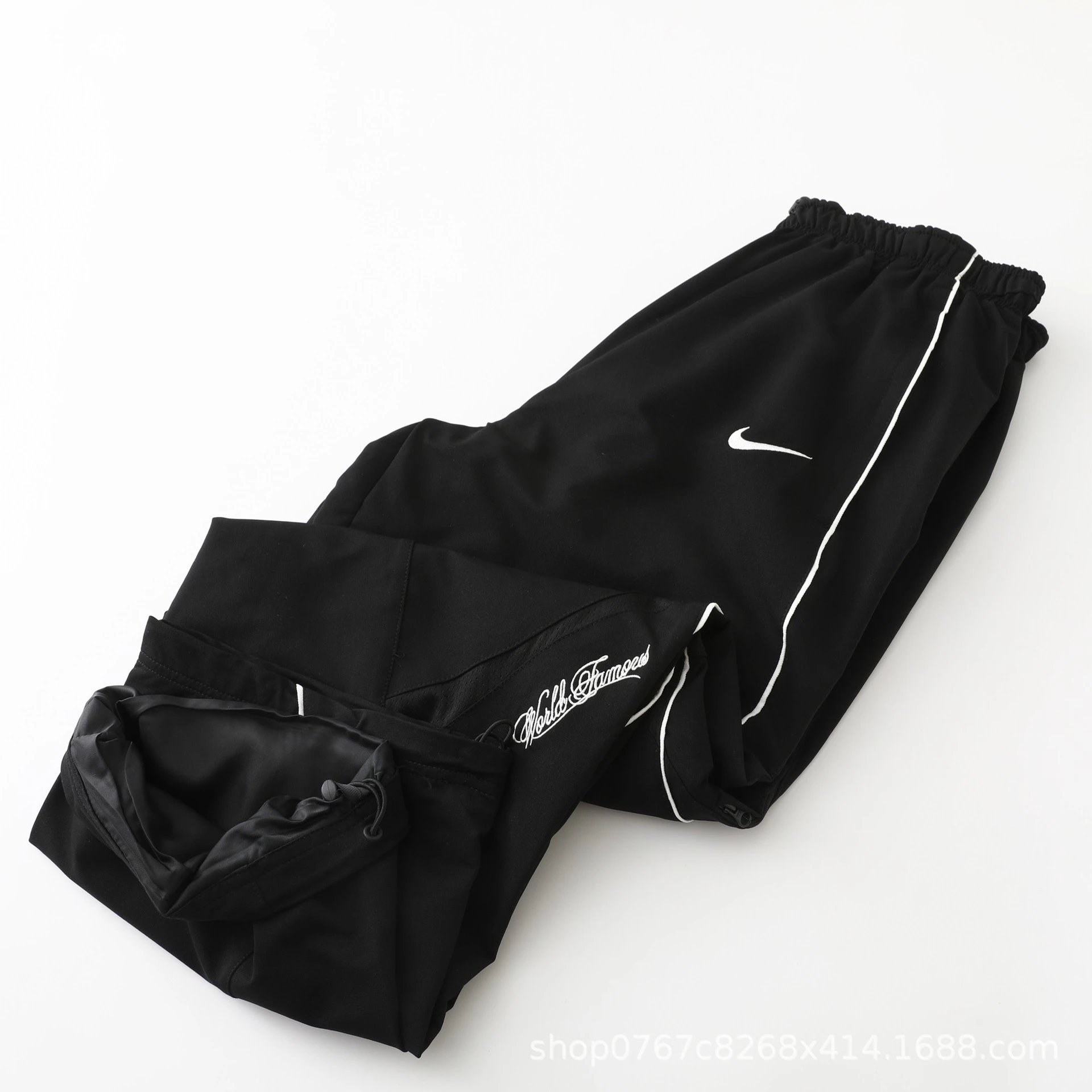 Nike x Supreme Windbreaker Black Jacket - 12