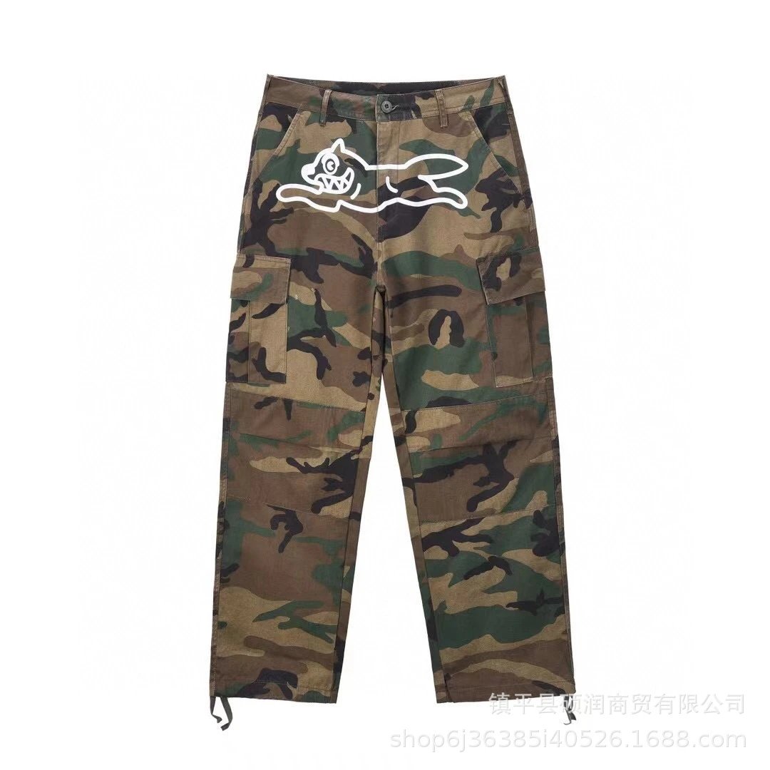 Corteiz x Unknown Artist Leopard Embroidery Black Jeans - 38