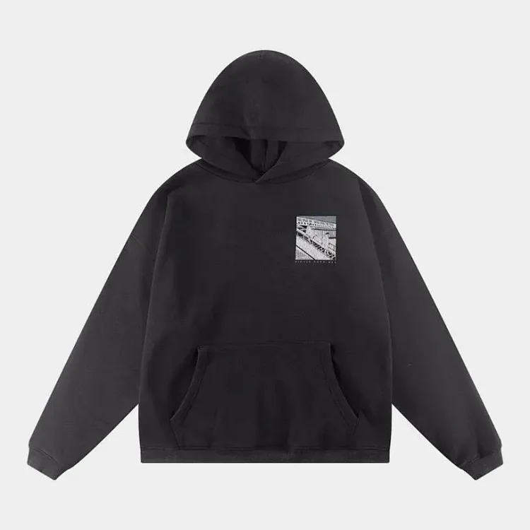 ERD Melancholy Rich Second Generation Washed and Distressed Letter Printed Hooded Sweatshirt(pic23) ERD Melancholy Rich Second Generation Washed and Distressed Letter Printed Hooded Sweatshirt