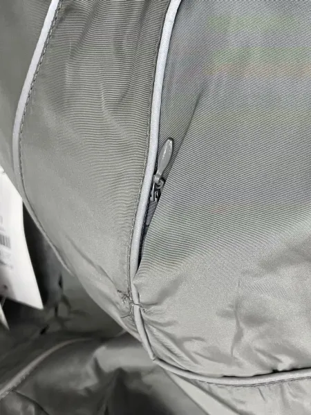 Off-White Industrial Pants Gray with Reflective Piping Track Pants - 8