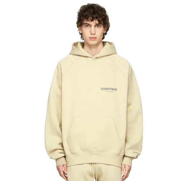 Fear of God Essentials Black Classic Hoodie - 22
