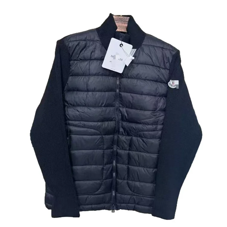 Classic knitted patchwork singles, fashionable inner layers, and matching cotton jackets for men and women(pic16) Classic knitted patchwork singles, fashionable inner layers, and matching cotton jackets for men and women