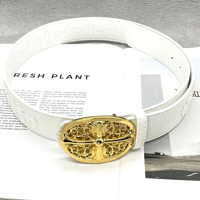 Chrome Hearts Belts Cross Patch Roller Buckle Belt product detail image 34