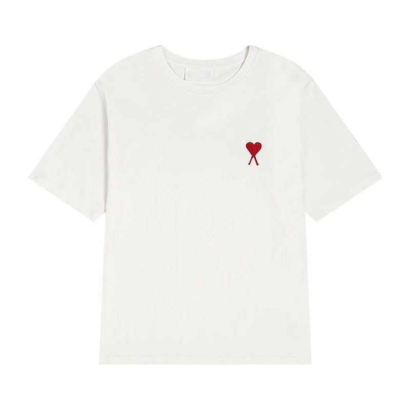 Summer Heart Embroidered Cotton T-Shirt photo 2