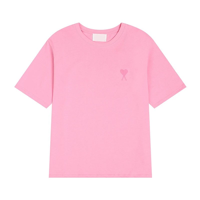 Summer Heart Embroidered Cotton T-Shirt photo 5