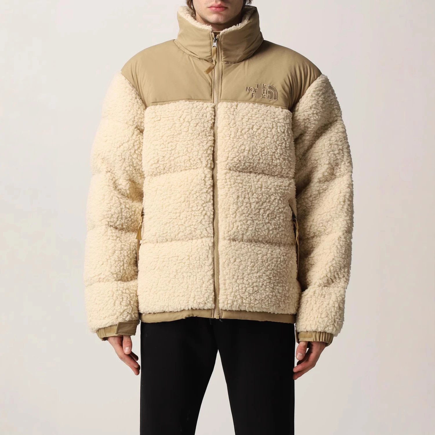 The North Face Beige Puffer Jacket