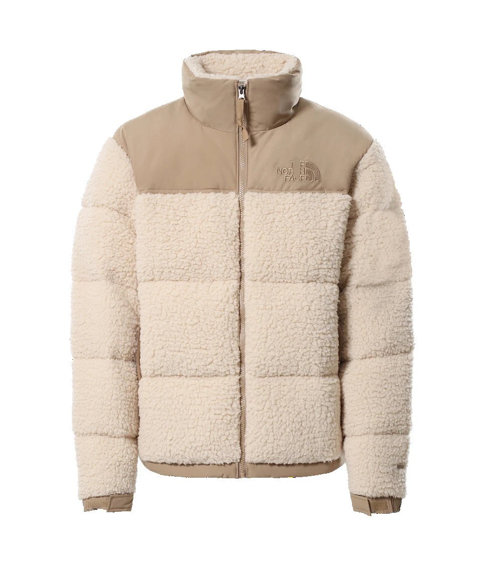 The North Face Sherpa Fleece Puffer Jacket Beige Down Jacket product detail 2 in Litbuy spreadsheet finds