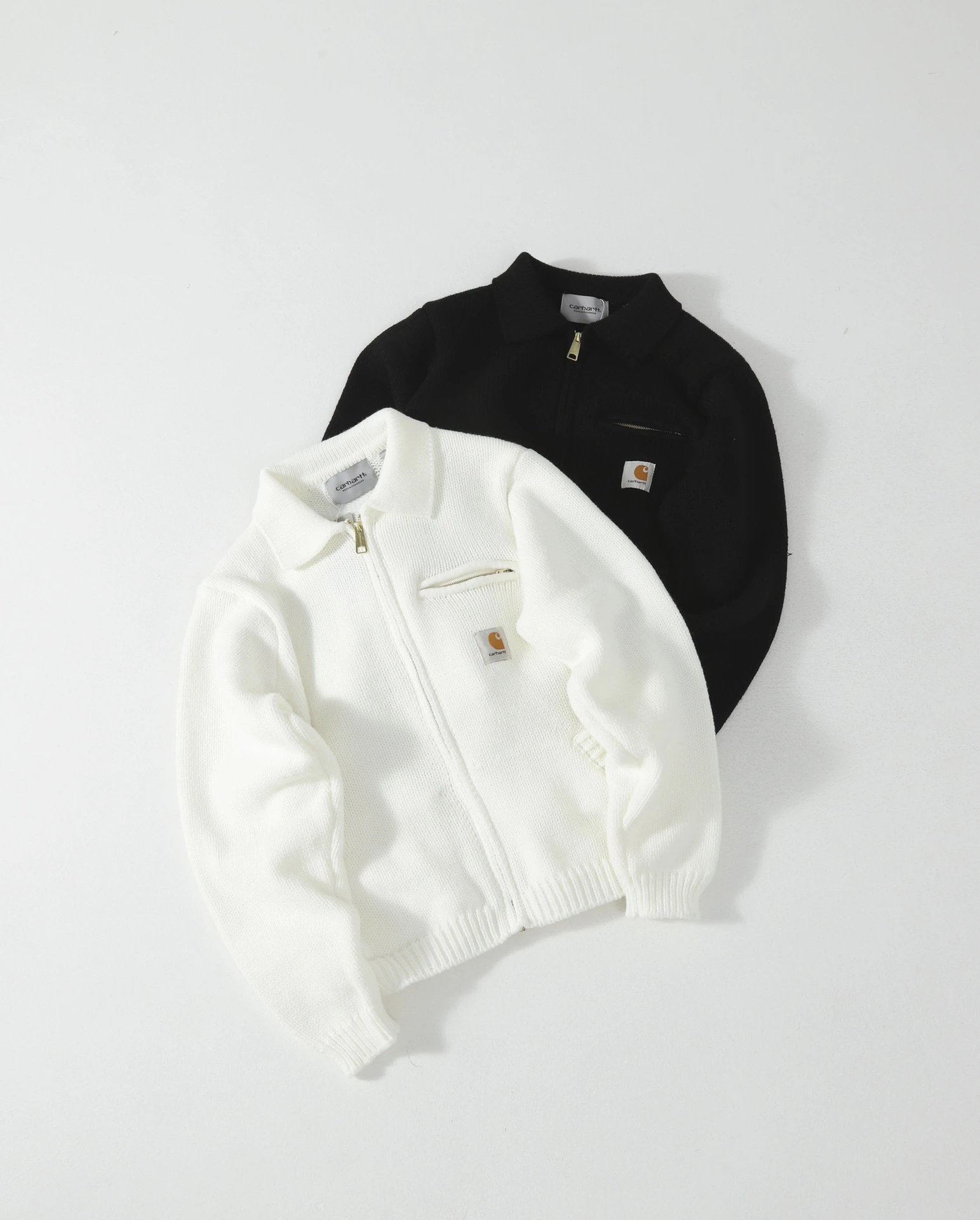 Carhartt WIP Knit Jacket Black Outerwear - 12