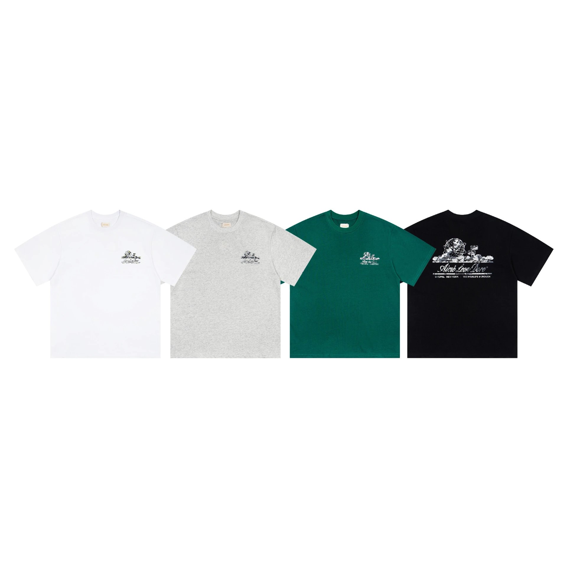 AIME Letter Print T-Shirt